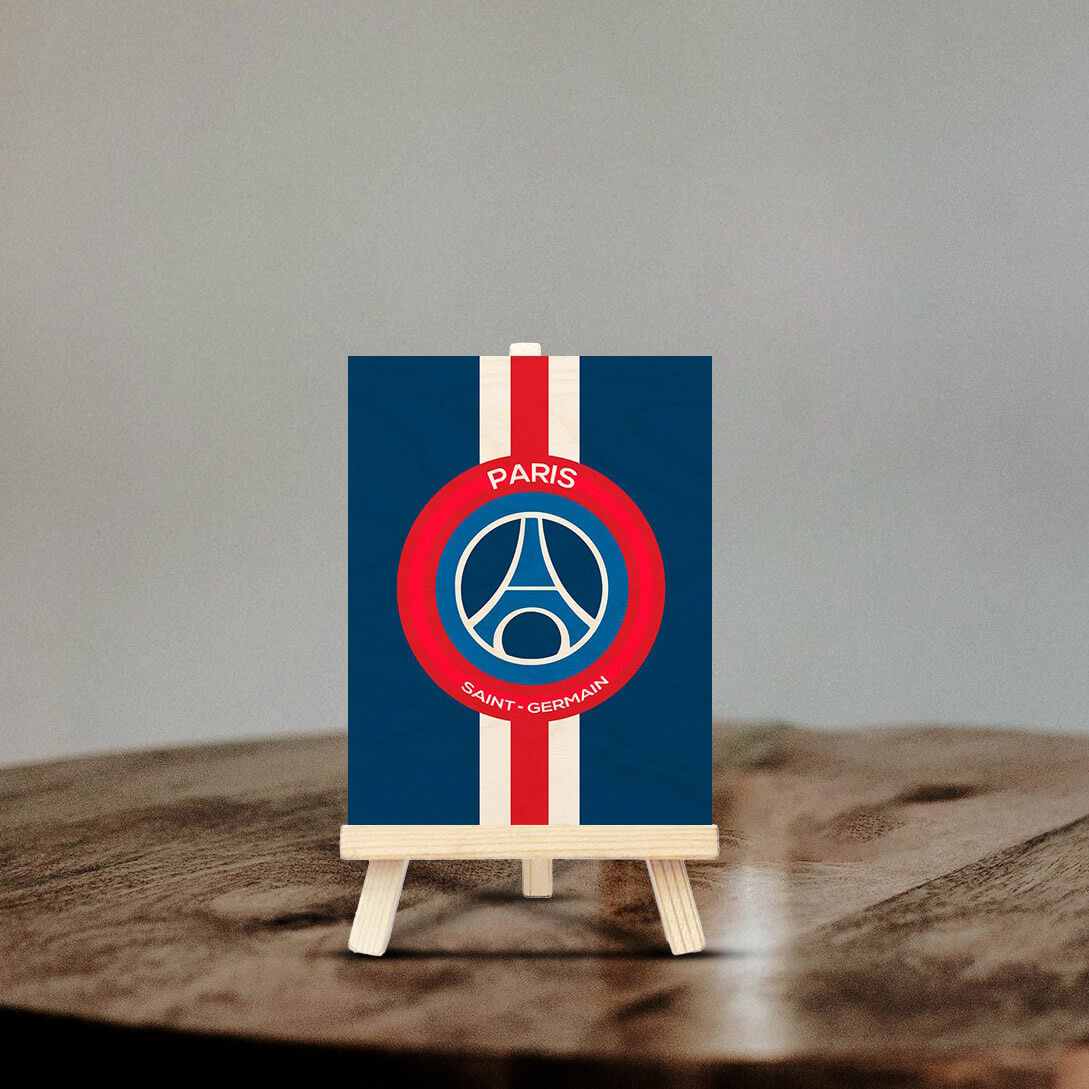 Paris Saint- Germain Pine Easel Stand