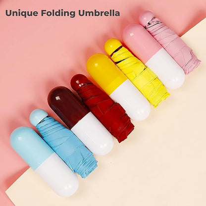 FOLDABLE POCKET CAPSULE UMBRELLA