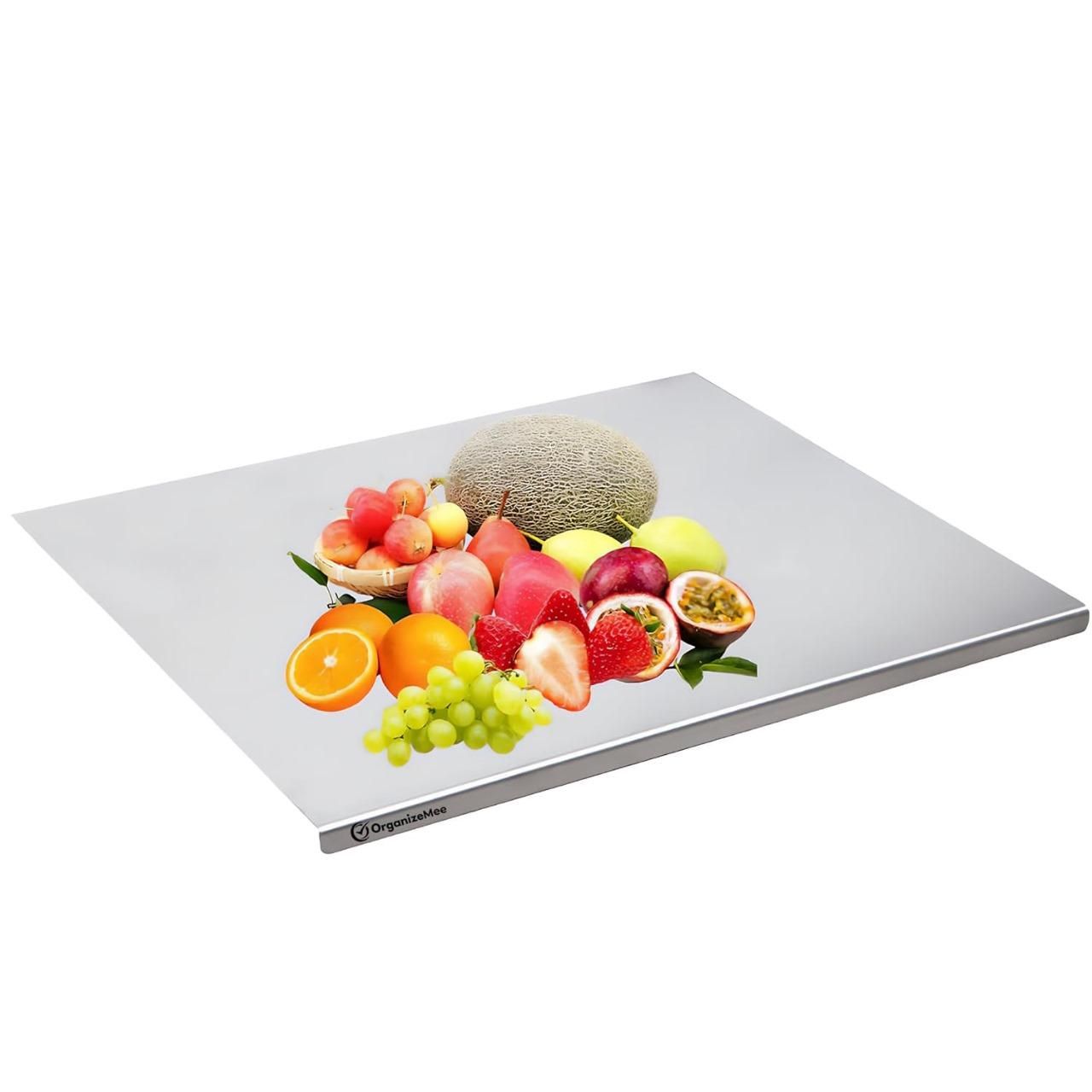 Scratch Less Stainless Steel Kitchen Chopping Board