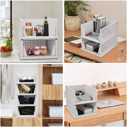 Foldable and Stackable Drawer Organizer | Premium Quality