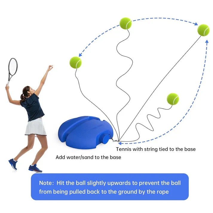 Tennis Trainer Rebound Ball | For Tennis & Cricket Self-Practice