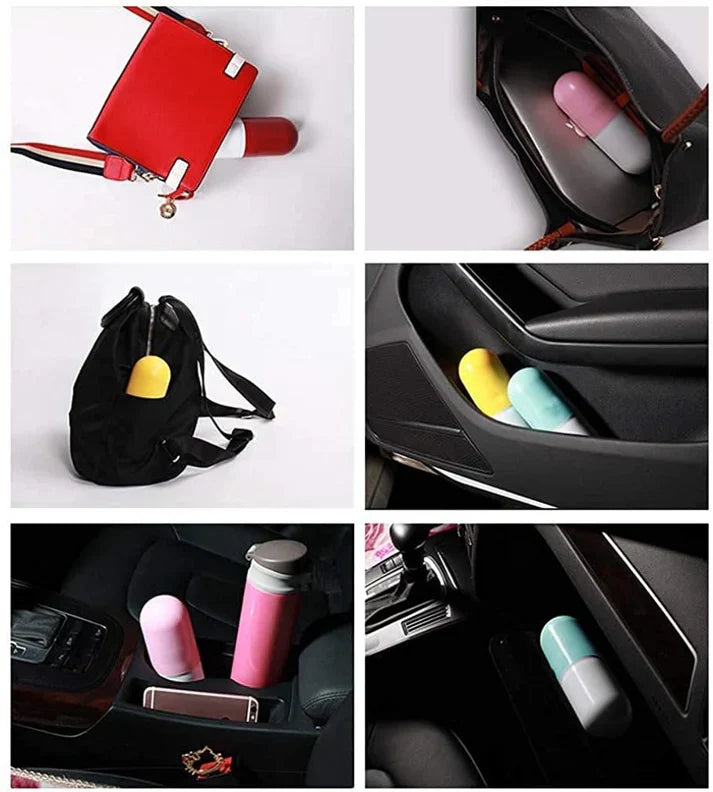 FOLDABLE POCKET CAPSULE UMBRELLA