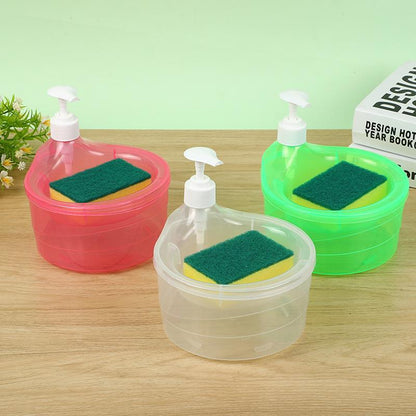 Kitchen Liquid Dispenser (Free Sponge)